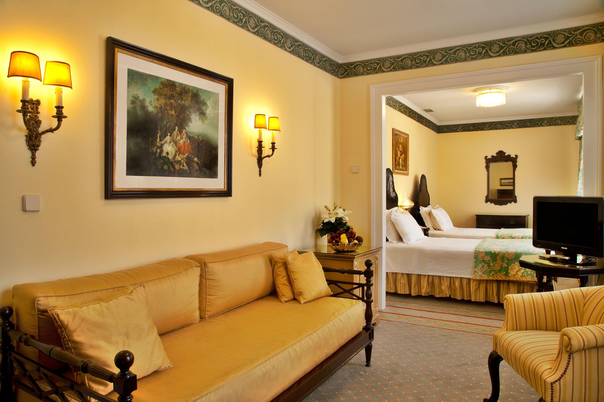 Hotel Avenida Palace Lisabona Exterior foto A suite at the hotel