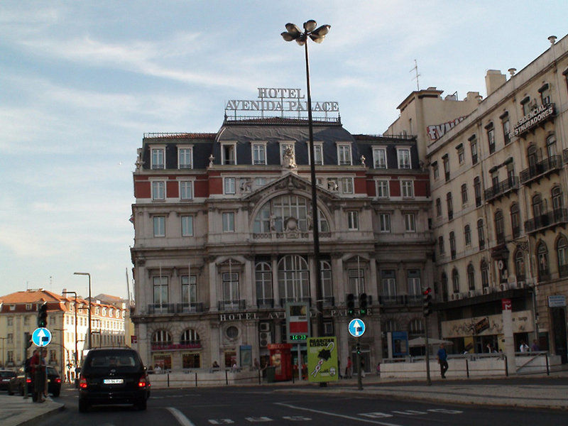 Hotel Avenida Palace Lisabona Exterior foto